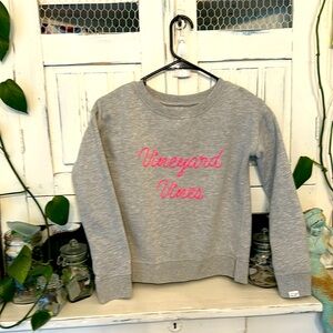 Girls Vineyard Vines embroidered sweatshirt